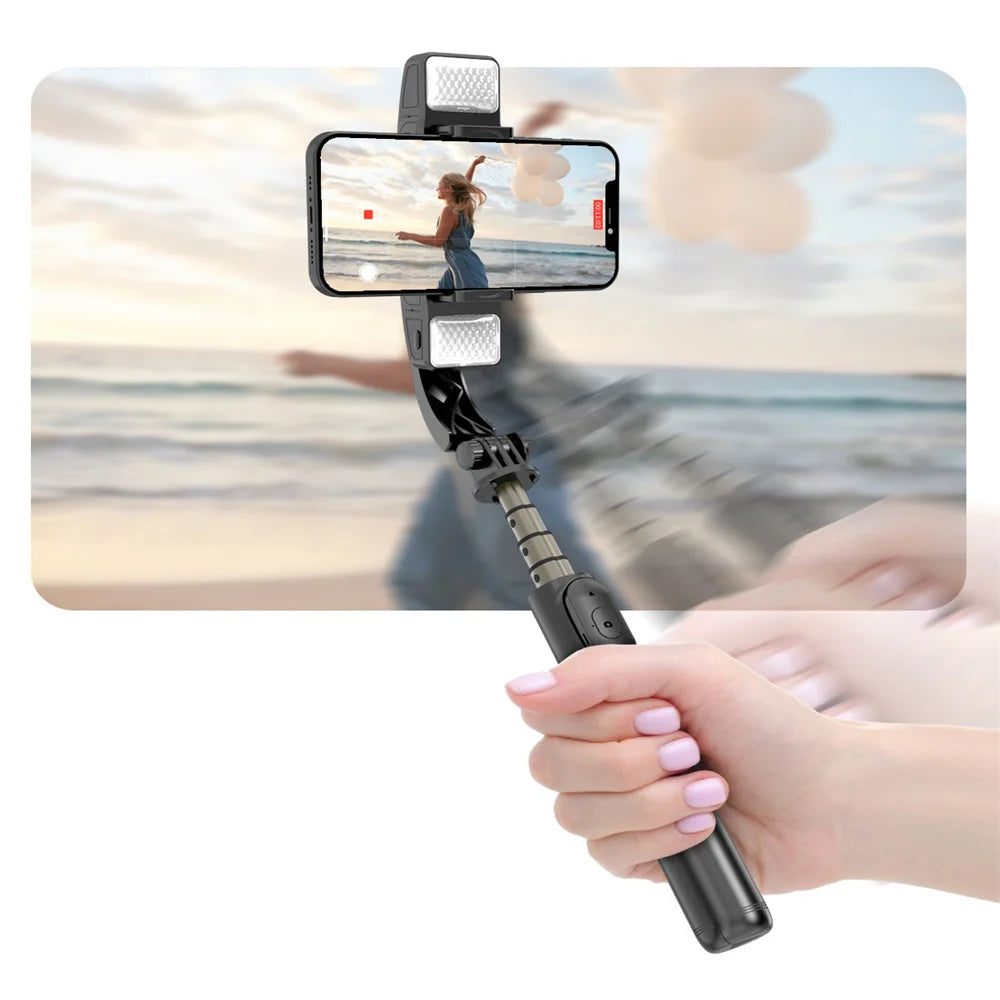 FANGTUOSI NEW Handheld Gimbal Smartphone Bluetooth Handheld Stabilizer With Selfie Stick Tripod  Folding Gimbal For Smartphone